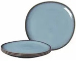 like.Villeroy & Boch Servierplatten, T&uuml;rkis, Keramik, Rund, 31.8x2.8x31.8 cm,