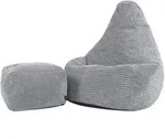icon Kindersitzsack, Grau, Textil, 100 L, 69x59x65 cm, Wohnzimmer, Hocker,