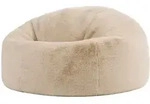 icon Sitzsack, Beige, Textil, 200 L, Rund, 85x50x85 cm, Wohnzimmer, Hocker,