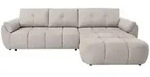 Beautysofa Ecksofa, Beige, Textil, L-Form, 283x204 cm, Wohnzimmer, Sofas & Couches,
