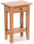 Design Delights Telefontisch, Honig, Holz, 34x52x24 cm, Wohnzimmer,...