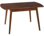 Beliani Esstisch, Dunkelbraun, Holzwerkstoff, 4-Sitzer, Rechteckig, 130x75x80...