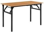 [neu.haus] Klapptisch, Buche, Schwarz, Metall, 4-Sitzer, Rechteckig,Rechteckig,