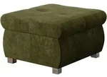 Mirjan24 Polsterhocker, Gr&uuml;n, Textil, 1-Sitzer, Quadratisch, 60x39x60 cm,