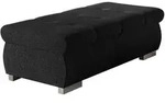 Mirjan24 Polsterhocker, Anthrazit, Textil, 1-Sitzer, Rechteckig, 120x39x60 cm,