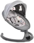 Cangaroo Babywippe, Grau, Metall, Babym&ouml;bel, Babybetten, Stubenwagen &...