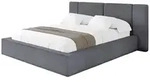 Altdecor Polsterbett, Dunkelgrau, Textil, 120x200 cm, Schlafzimmer, Betten,