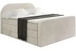 Altdecor Boxspringbett, Beige, Holzwerkstoff, H&ouml;he ca. 20 cm, 200x200 cm,