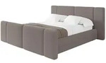 Altdecor Polsterbett, Braun, Textil, 140x200 cm, Schlafzimmer, Betten, Polsterbetten