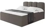 Altdecor Boxbett, Braun, Holzwerkstoff, H4, H&ouml;he ca. 20 cm, 200x200 cm,