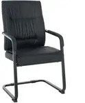 CLP Schwingstuhl, Schwarz, Schwarz, Metall, 58x102x65 cm, Esszimmer, St&uuml;hle,