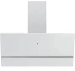 Respekta Dunstabzugshaube Hera, Wei&szlig;, Metall, Glas, A++, 79.5x74.5&ndash;109.5x38.3 cm,