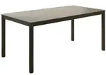Kawola Gartentisch, Dunkelgrau, Keramik, Rechteckig, 180x75x90 cm, Gartenm&ouml;bel,