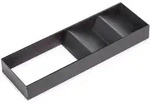 Emuca Schubladenorganisator, Anthrazit, Metall, 15x6x47 cm, K&uuml;chen,...