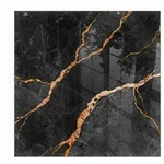 Tulup Glasplatte, Schwarz, Glas, Quadratisch, 60x60x0.4 cm, Kleinm&ouml;bel, Kamine...
