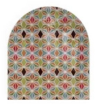 Tulup Glasplatte, Braun, Glas, Rechteckig, 80x70x0.4 cm, Kleinm&ouml;bel, Kamine &
