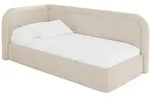 Altdecor Einzellbett, Kaschmir, Textil, 90x200 cm, Kinderzimmer & Jugendzimmer,