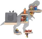Livetastic Kinderregal, Grau, Holzwerkstoff, 6 F&auml;cher, 52x44x19 cm, erweiterbar,