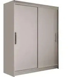 Mirjan24 Schwebet&uuml;renschrank, Kaschmir, Holzwerkstoff, Rechteckig, 150x200x58...