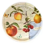 Lashuma Tablett, Beige, Kunststoff, Essen/Getr&auml;nk, Rund, 40x2x40 cm,