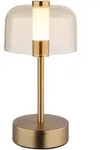 Globo Lighting Tischleuchte, Gold, Metall, G, 13x25x13 cm, Lampen & Leuchten,...
