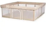 Chipolino Laufstall, Beige, Metall, Quadratisch, 180x62x180 cm, Babym&ouml;bel,...