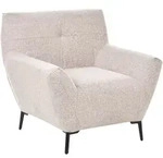 Beliani Sessel, Beige, Textil, 94x88x88 cm, Wohnzimmer, Sessel, Polstersessel