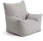 Mokebo Outdoor-Kinder-Sitzsack, Grau, Textil, 52x57x53 cm, Gartenm&ouml;bel,