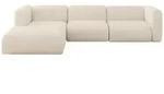 Altdecor Ecksofa, Greige, Kunststoff, 4-Sitzer, 318x179 cm, Wohnzimmer, Sofas &
