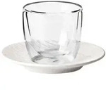 Villeroy & Boch Espressoglas, Wei&szlig;, Kunststoff, Keramik, Glas, Kaffee & Tee, Tassen,
