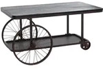 MCW Couchtisch, Schwarz, Holz, 100x54x60 cm, Wohnzimmer, Wohnzimmertische,