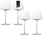 Intirilife Weingl&auml;ser, Transparent, Glas, 0.6 L, leicht zu reinigen, Essen &