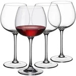 Villeroy & Boch Burgunder, Transparent, Glas, Rund, Essen & Trinken, Gl&auml;ser,