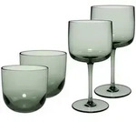 like.Villeroy & Boch Wein-, Gr&uuml;n, Glas, Essen & Trinken, Gl&auml;ser, Gl&auml;ser-Sets