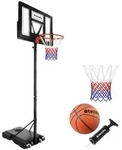 tectake Basketballkorb, Schwarz, Textil, 111x150 cm, Freizeit, Sport & Fitness