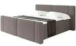 Altdecor Boxbett, Braun, Holzwerkstoff, H3, H&ouml;he ca. 20 cm, 120x200 cm,