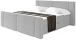 Altdecor Boxbett, Greige, Holzwerkstoff, H3, H&ouml;he ca. 20 cm, 140x200 cm,