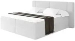 Altdecor Boxbett, Wei&szlig;, Holzwerkstoff, H3, H&ouml;he ca. 20 cm, 180x200 cm,