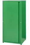 [en.casa] Aktenschrank, Gr&uuml;n, Metall, 2 F&auml;cher, Rechteckig, 40x88x35 cm,