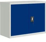 vidaXL Aktenschrank, Grau, Metall, 40x70x90 cm, Arbeitszimmer, Aktenschr&auml;nke