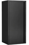 [en.casa] Aktenschrank, Schwarz, Metall, 2 F&auml;cher, Rechteckig, 40x88x35 cm,