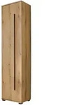 Furn.Design Schuhschrank, Eiche, Holzwerkstoff, Metall, Nachbildung,Eiche, Uni,...