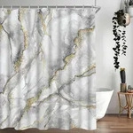 Duschvorhang, Mehrfarbig, Textil, 150x200 cm, Badtextilien, Duschvorh&auml;nge