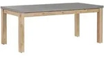 Beliani Gartentisch, Grau, Hellbraun, Stein, Quadratisch, 180x75x90 cm,...
