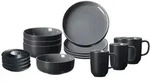 Ritzenhoff Breker Fr&uuml;hst&uuml;cksset, Schwarz, Keramik, 16-teilig, 2x2x2 cm, Essen &