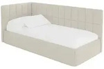 Altdecor Einzellbett, Perlmutt, Textil, 80x200 cm, Kinderzimmer & Jugendzimmer,