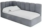 Altdecor Einzellbett, Blaugrau, Textil, 80x200 cm, Kinderzimmer & Jugendzimmer,