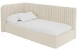 Altdecor Einzellbett, Kaschmir, Textil, 90x200 cm, Kinderzimmer & Jugendzimmer,