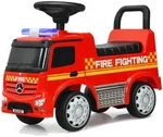 Costway Kinder-Feuerwehrauto, Rot, Metall, 62x43x29 cm, Spielzeug,...