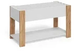 VitaliSpa Kinderregal, Wei&szlig;, Eiche Artisan, Holzwerkstoff, 1 F&auml;cher,...